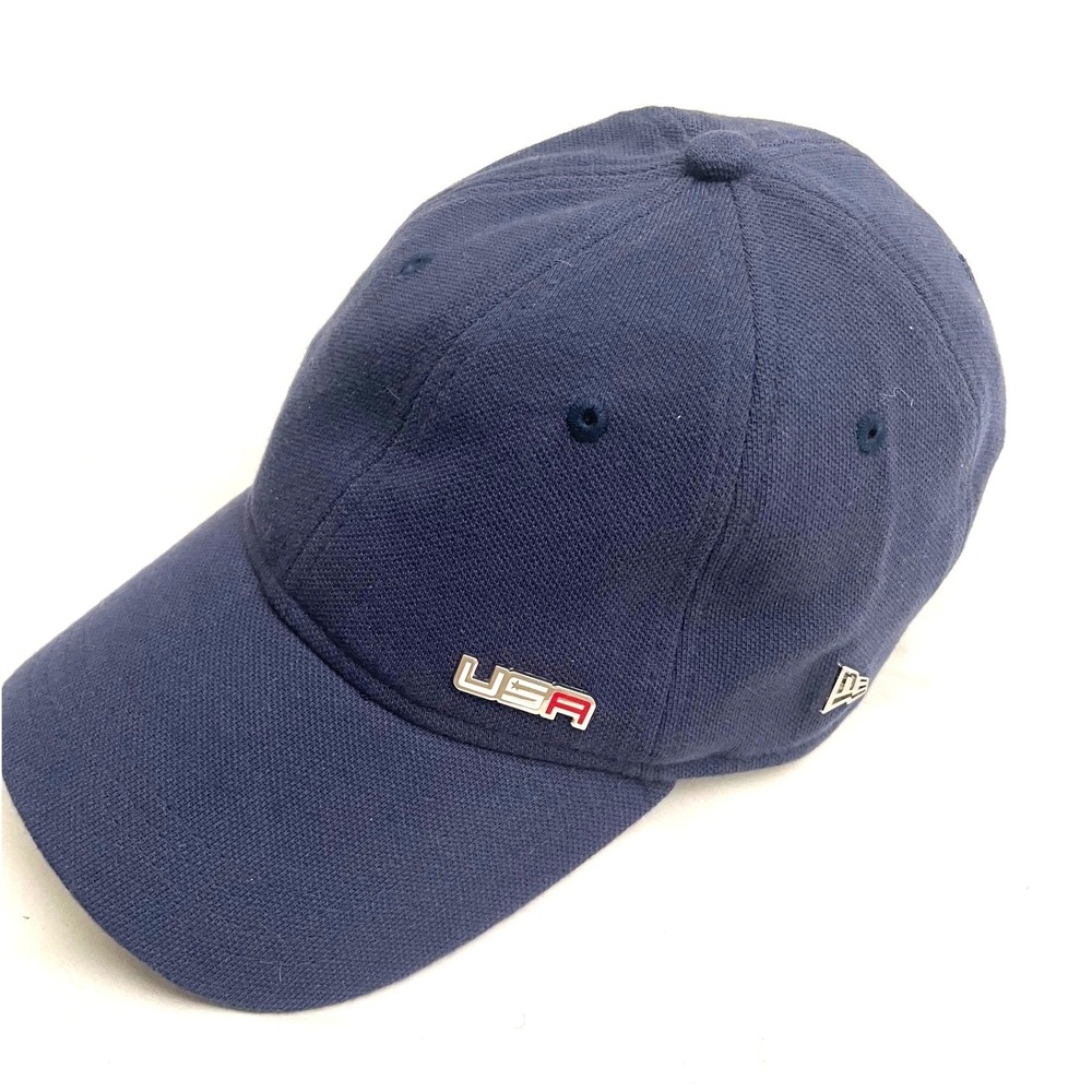 USA Golf Ryder Cup 2018 New Era‎ Hat Cap Mens OSFA Navy Blue Strapback
